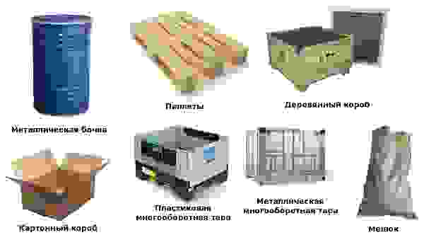 Тара для перевозки грузов в Ялте